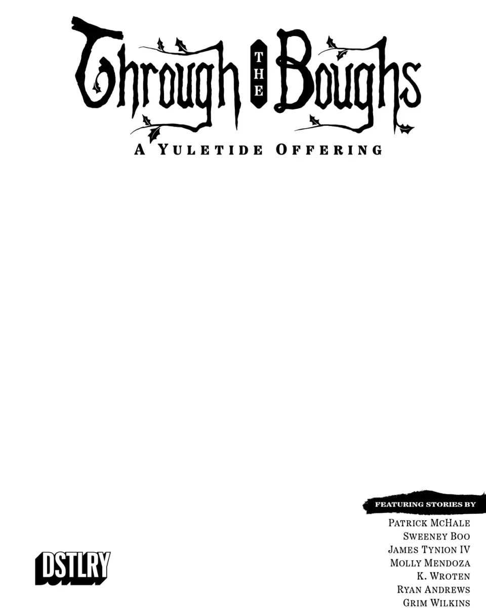 DSTLRY Through the Boughs 1 Cover G Sketch tegneseriehefte jul