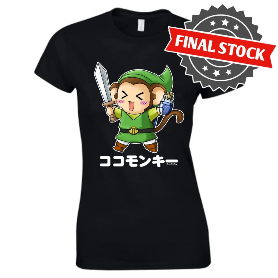 TokyoToys Elf Coco Zelda T-skjorte dame str. 8