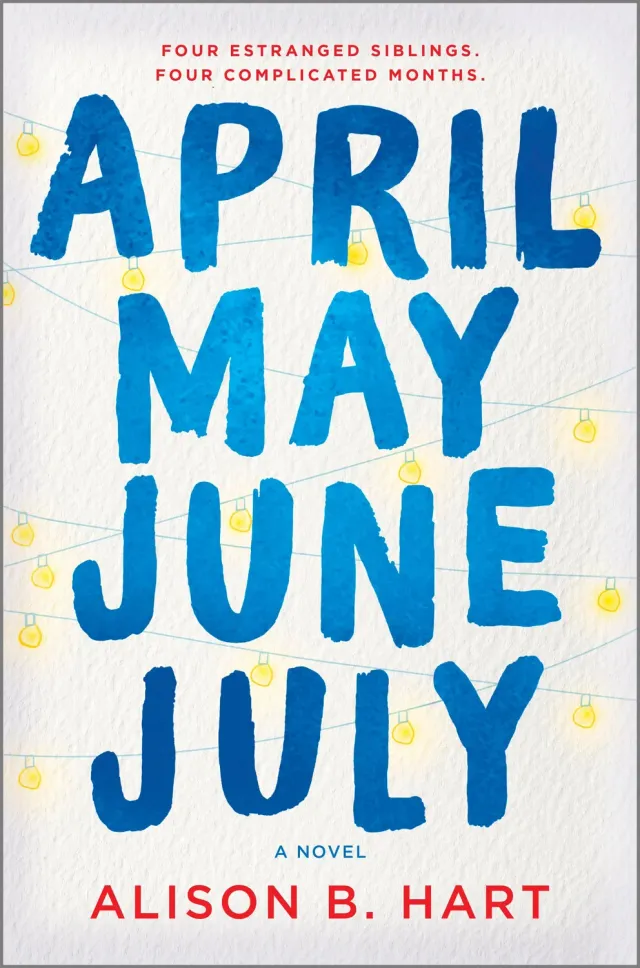 April May June July innbundet roman familie