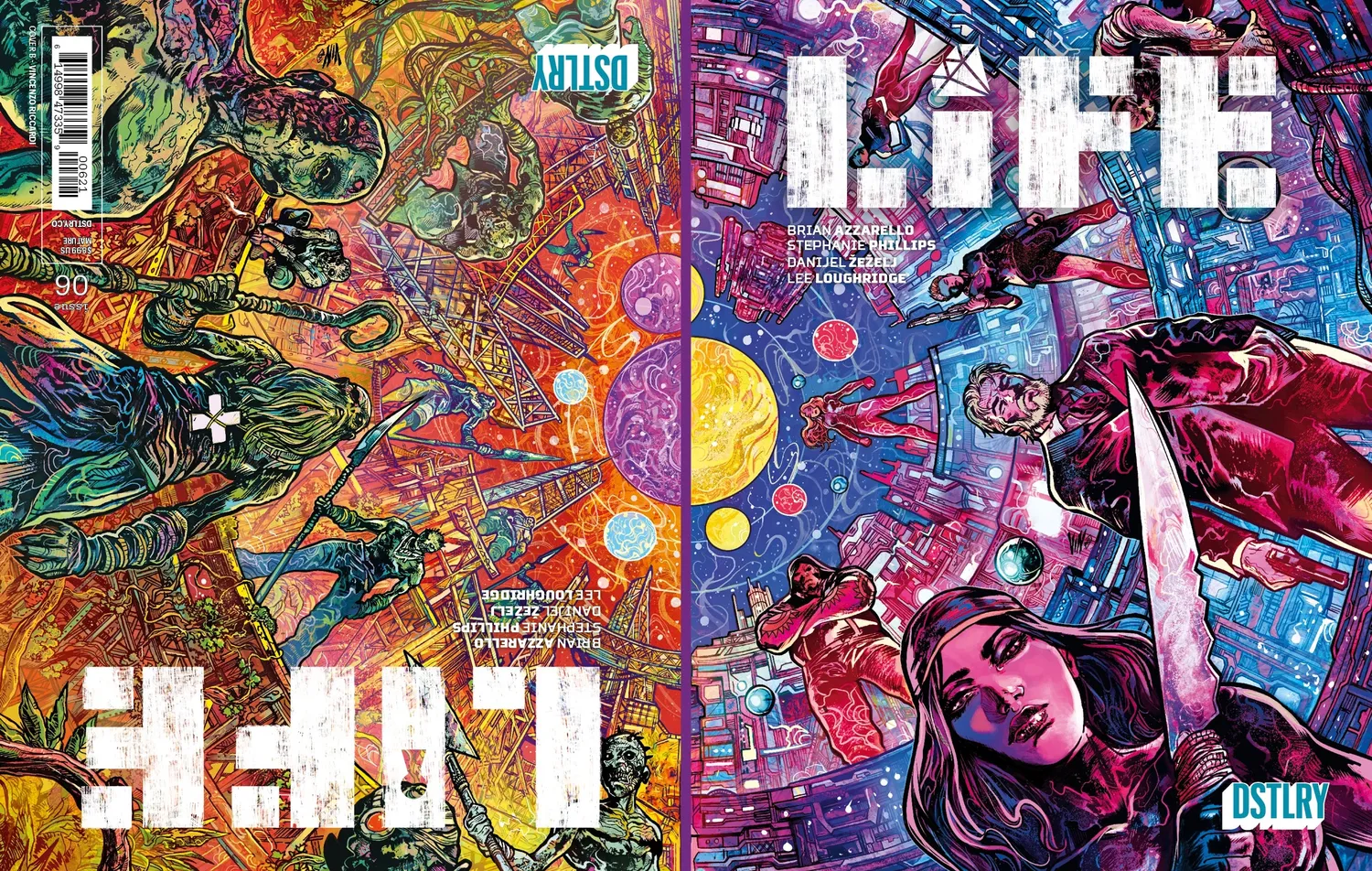DSTLRY Life #6 Cover B Riccardi tegneseriehefte finale