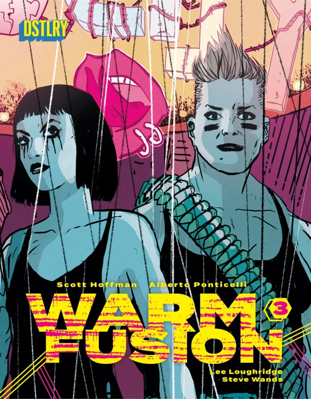 DSTLRY Warm Fusion 3 digital tegneserie Cover Z Ponticelli