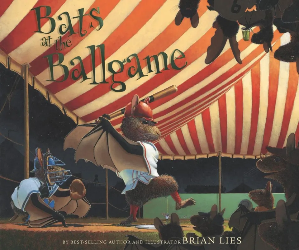 Wingbearer Saga Bats at the Ballgame Brian Lies barnebok paperback
