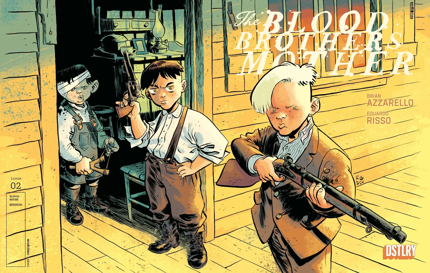 DSTLRY The Blood Brothers Mother 2 Cover C Moon tegneseriehefte western