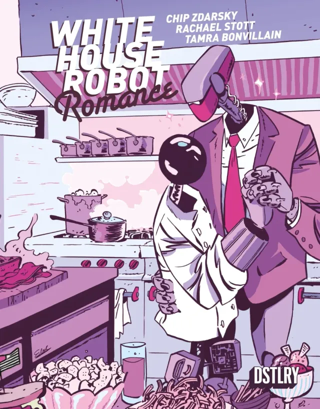 DSTLRY White House Robot Romance 1 Cover C Charretier hefte 1:10