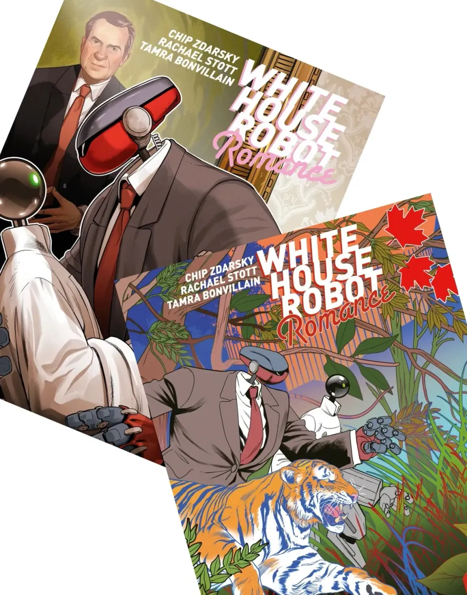 DSTLRY White House Robot Romance 1-2 tegneseriepakke