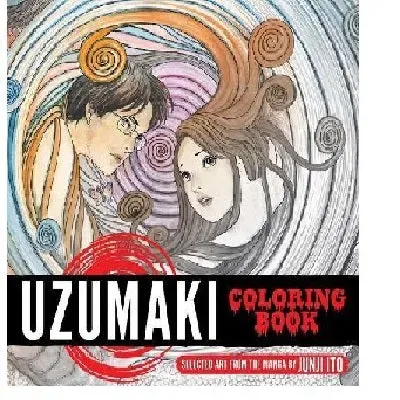 Tokyo Toys Uzumaki fargeleggingsbok Junji Ito skrekk