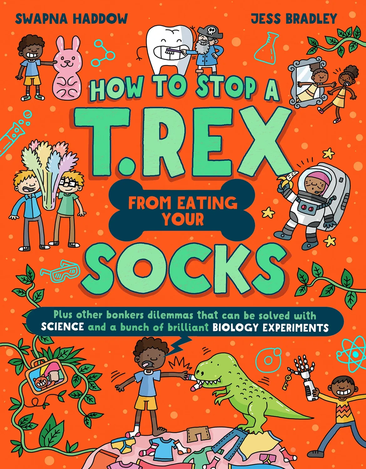 Solved by Science Stop T. Rex Eating Socks pocket