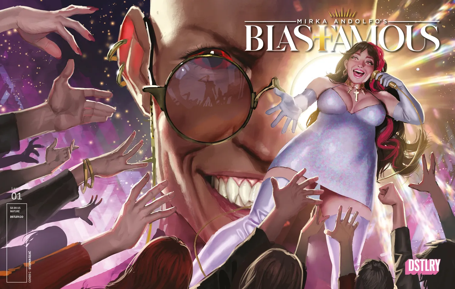 DSTLRY Blasfamous #1 hefte Cover C Sejic skrekk