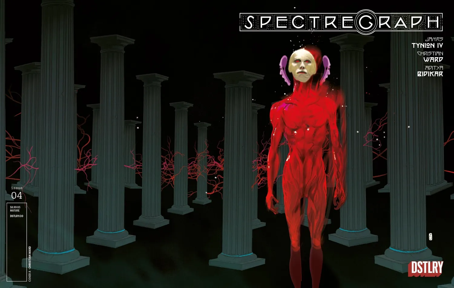 DSTLRY Spectregraph nr 4 hefte Cover A Ward horror