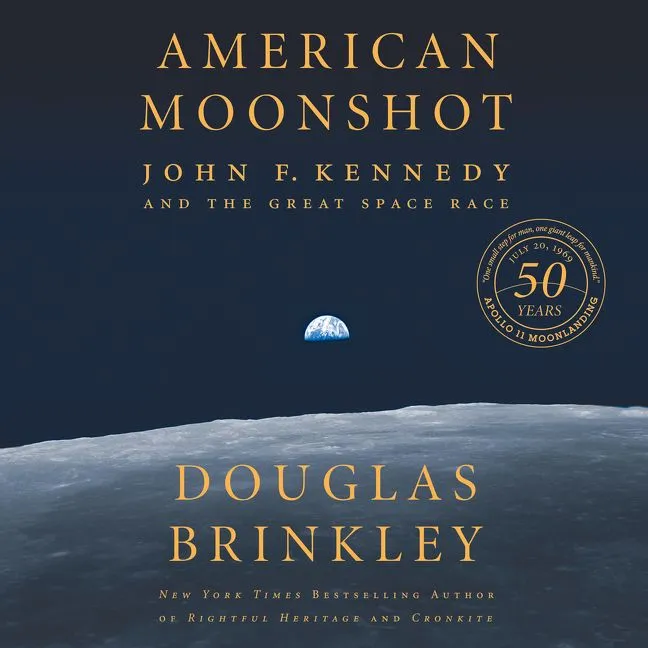 Douglas Brinkley American Moonshot pocketbok romkappløp