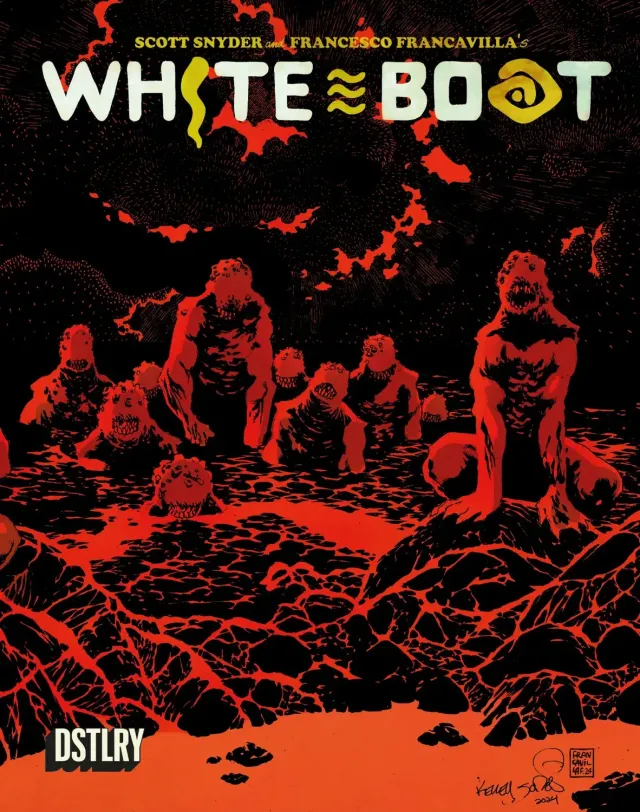 DSTLRY White Boat #1 hefte Cover B Jones skrekkstart