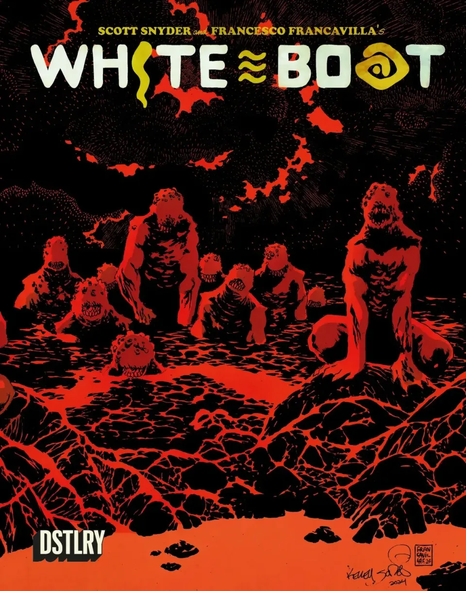 DSTLRY White Boat #1 hefte Cover B Jones skrekkstart