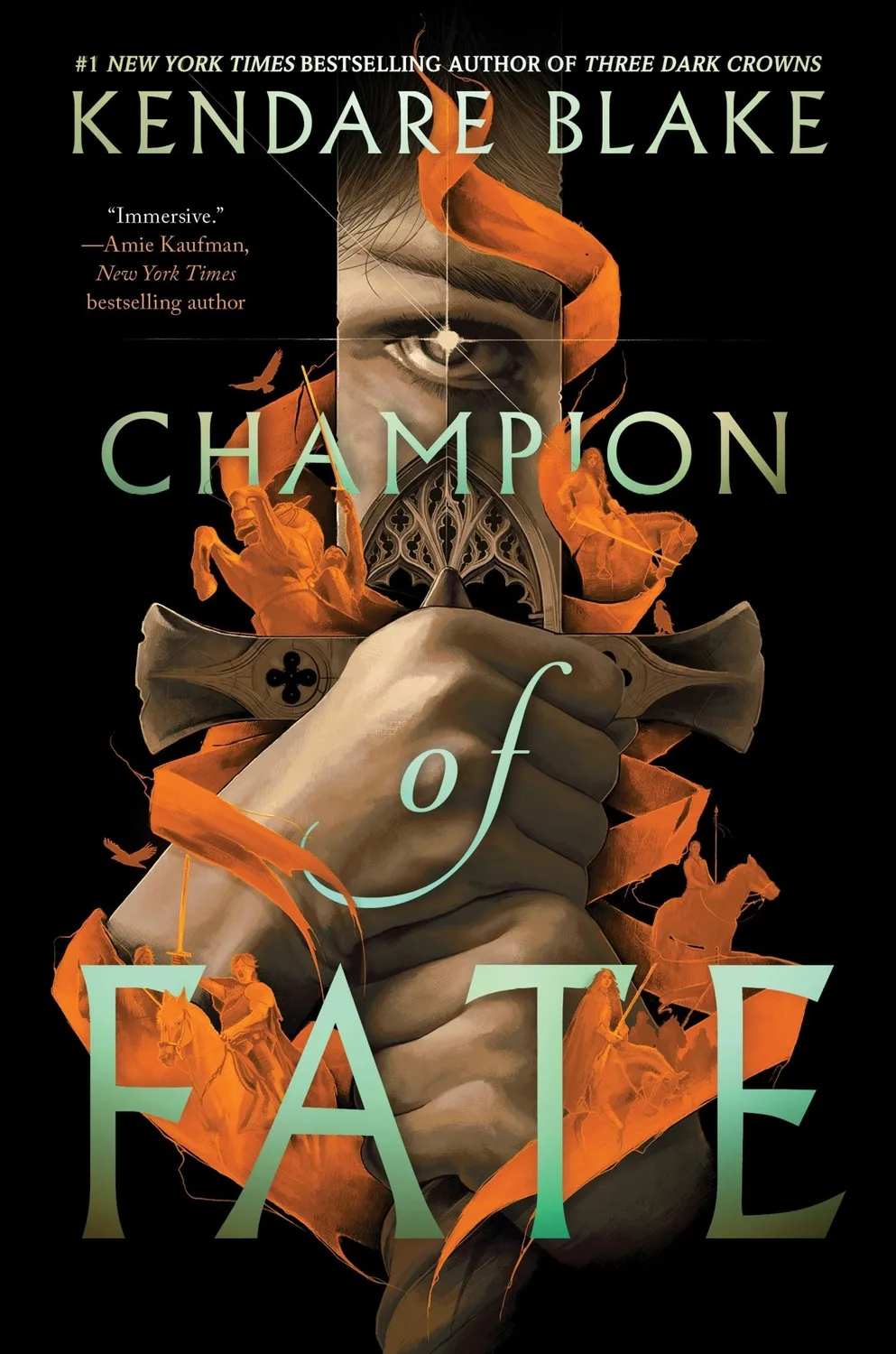 Kendare Blake Wingbearer Saga Champion of Fate hefte fantasy