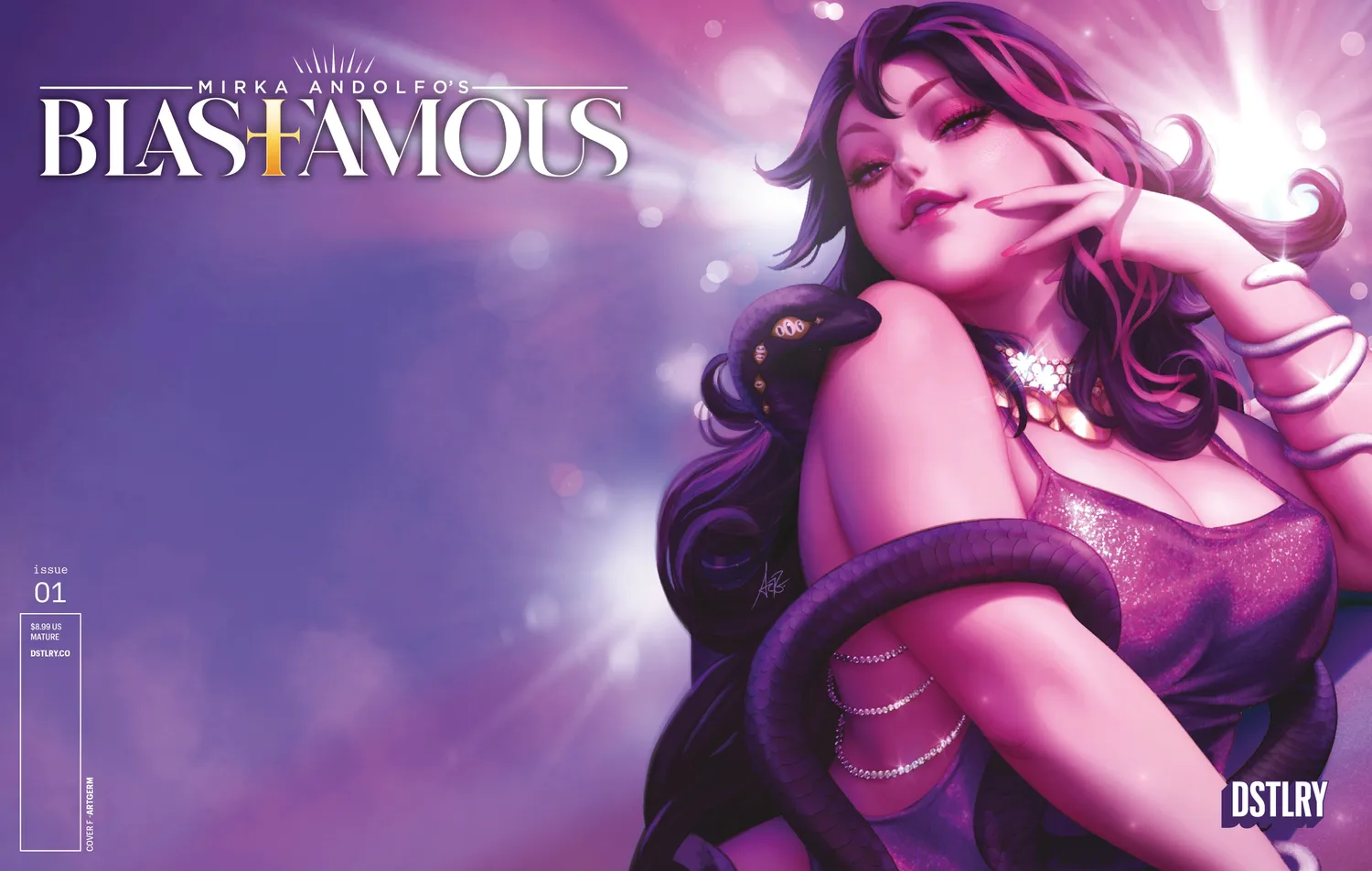 DSTLRY Blasfamous #1 Cover F Artgerm tegneseriehefte