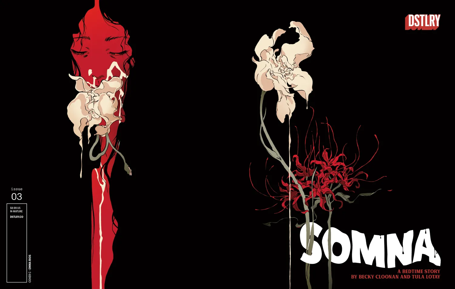 DSTLRY Somna #3 Cover C Rios tegneseriehefte skrekk