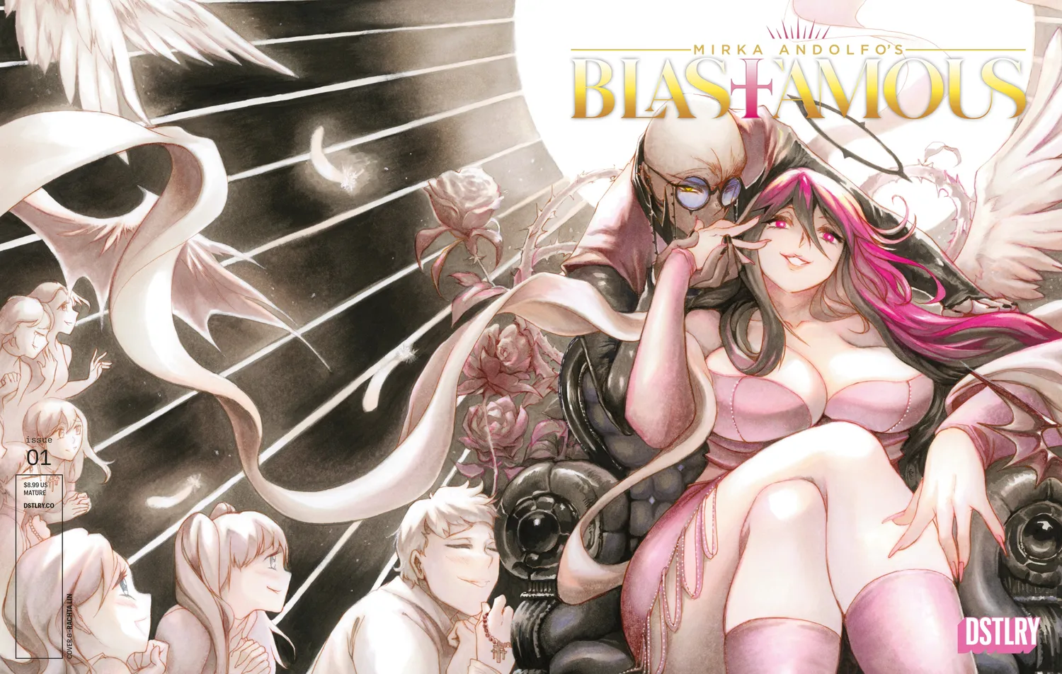 DSTLRY Blasfamous 1 hefte Cover G Lin