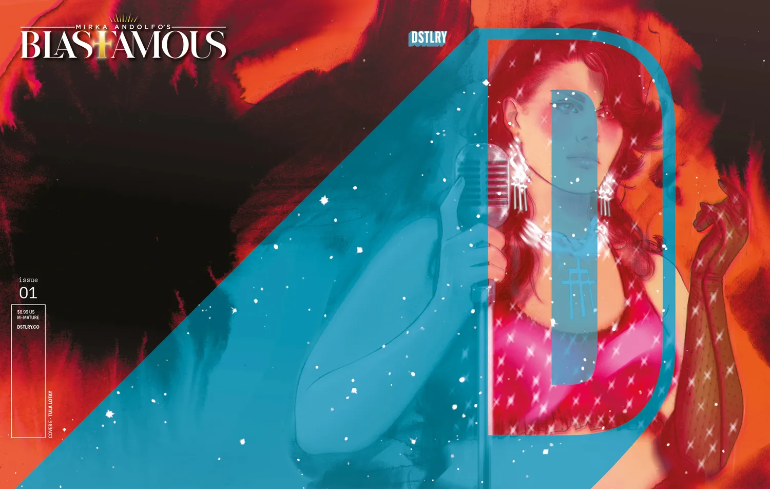 DSTLRY Blasfamous #1 Cover E Lotay hefte fysisk skrekk
