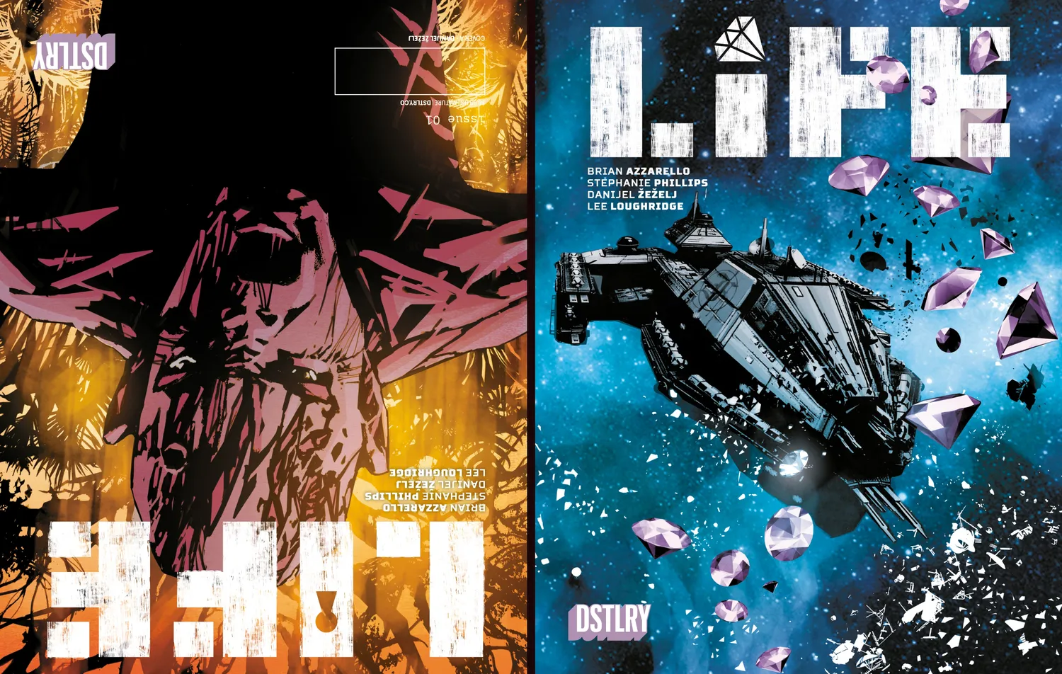 DSTLRY LIFE 1 tegneseriehefte Cover A Zezelj