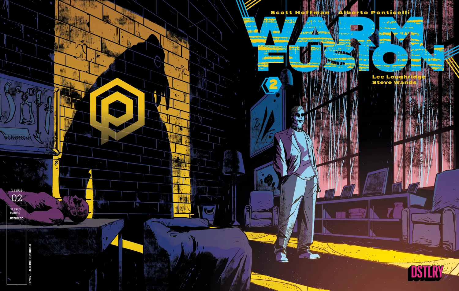 DSTLRY Warm Fusion #2 Cover B Ponticelli hefte