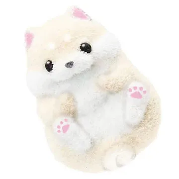 Tokyo Toys Kajikaji Mameshiba kabelfigur hund oransje rygg
