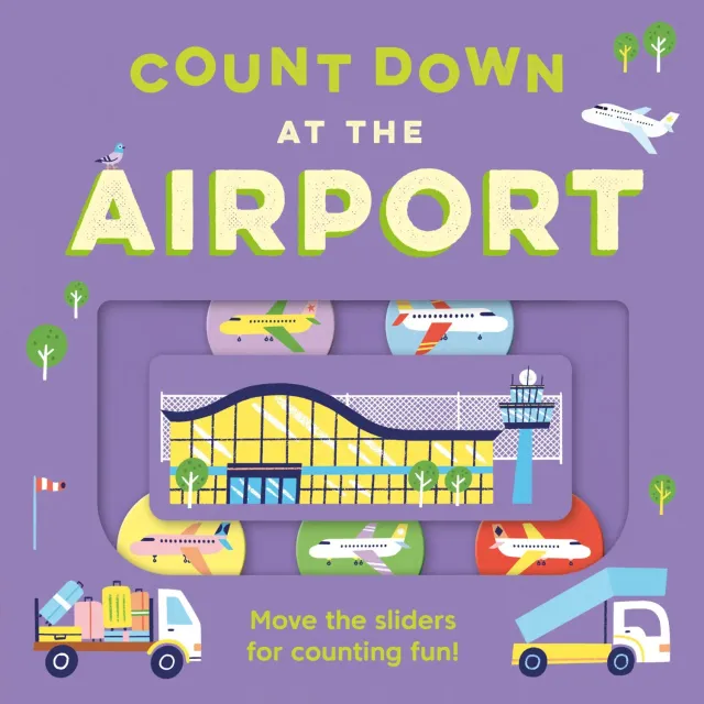 Wingbearer Saga Count Down At the Airport pekebok boardbok telling