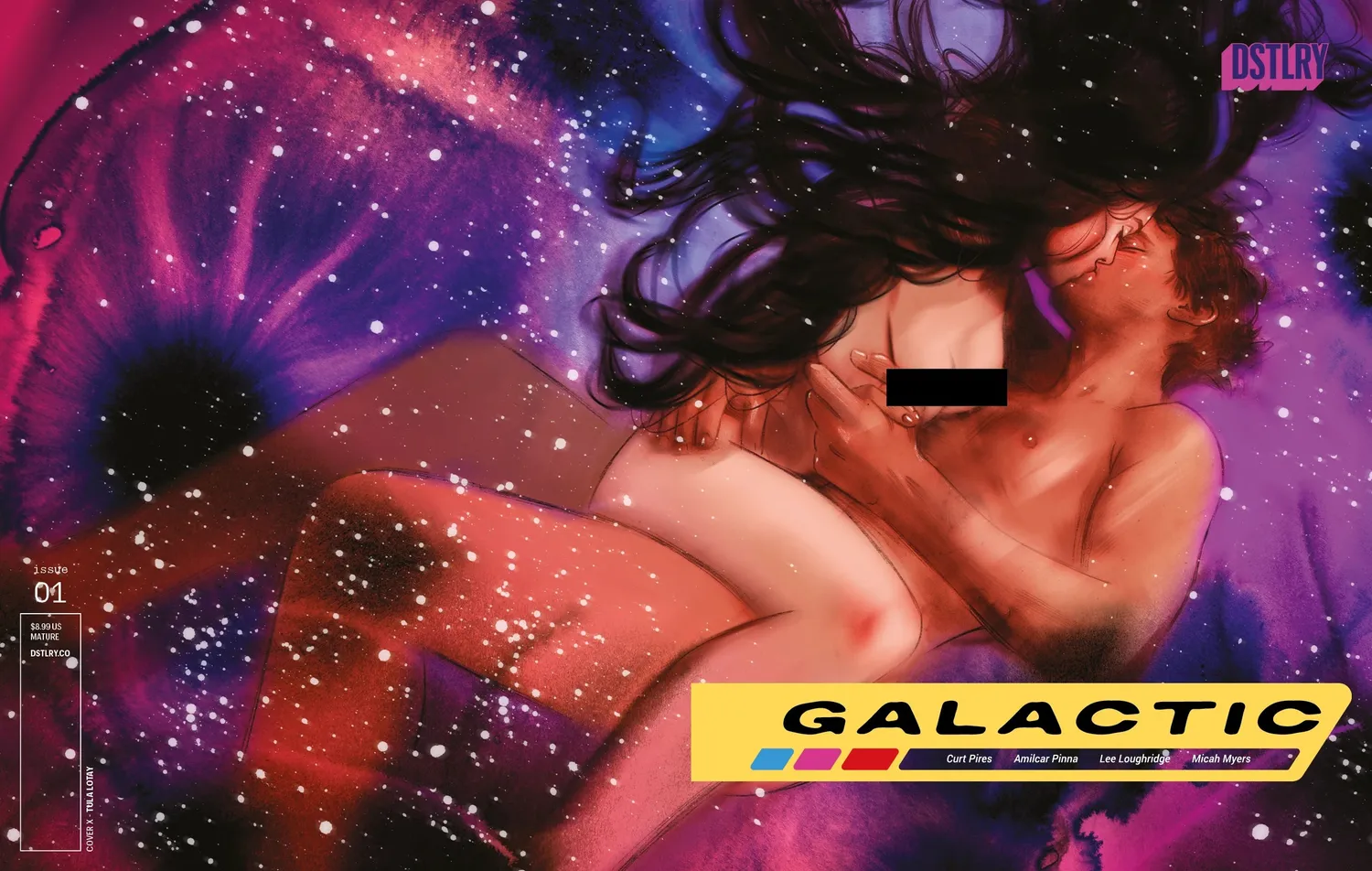 DSTLRY Galactic 1 hefte Lotay-variant sci-fi debut