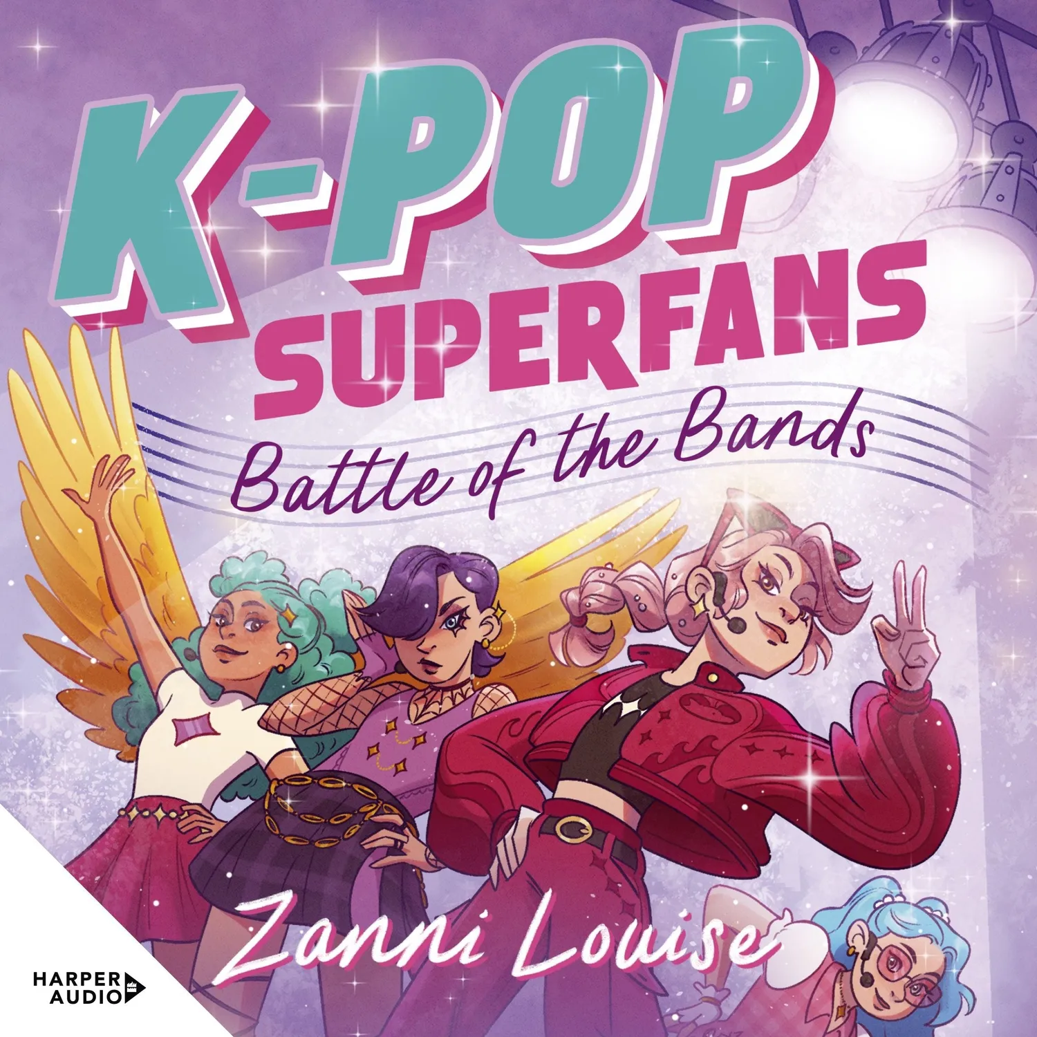Wingbearer Saga K-Pop Superfans Battle of the Bands lydbok digital