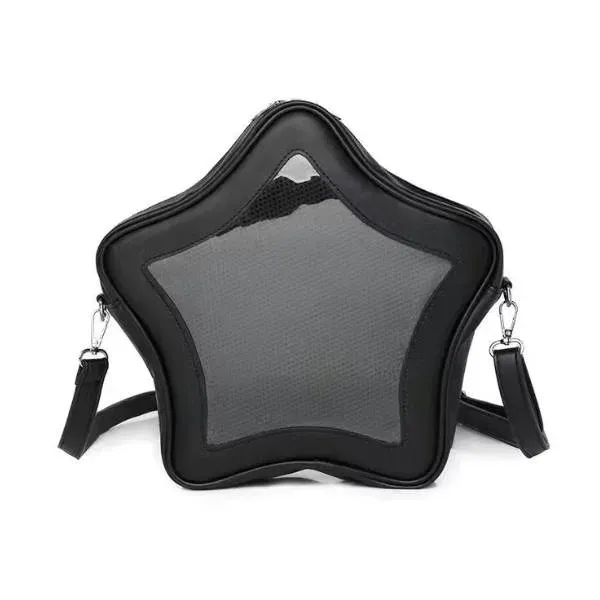Star Ita Bag ryggsekk svart stjerne 25x25 cm