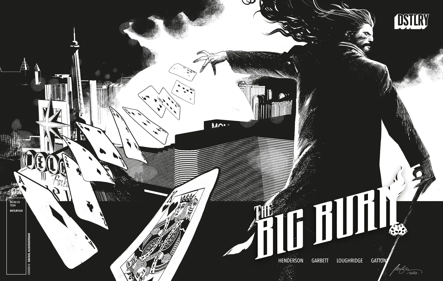 DSTLRY The Big Burn #2 Cover G Albuquerque hefte eksklusiv