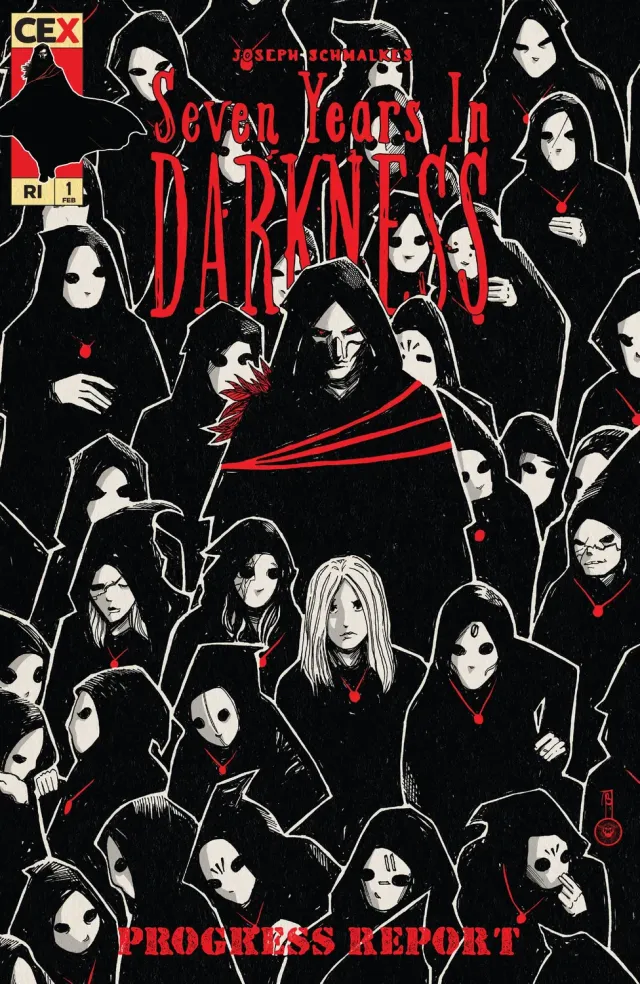 Seven Years in Darkness Year One Report hefte cover A 1:10