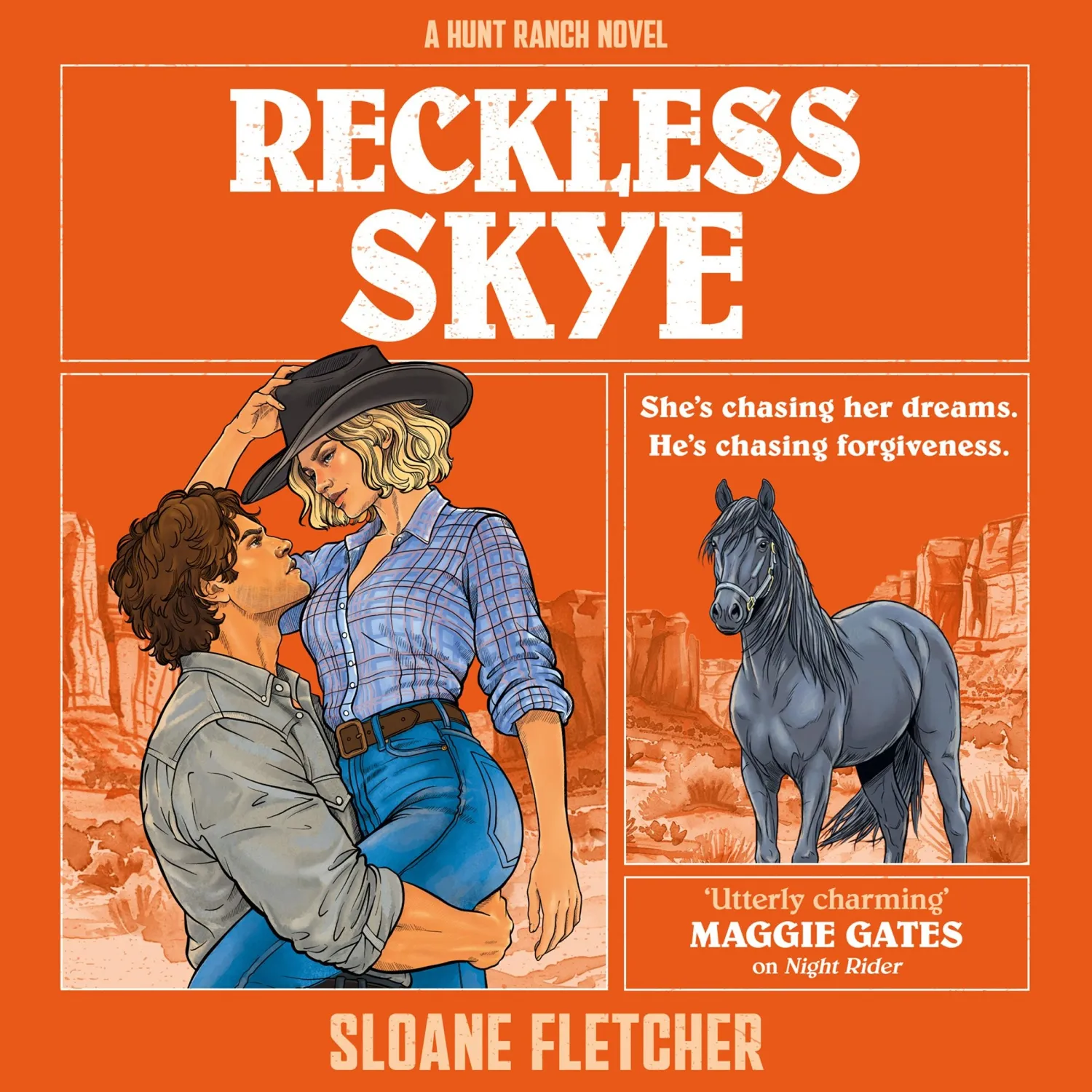 Wingbearer Saga Reckless Skye Hunt Ranch e-bok romance