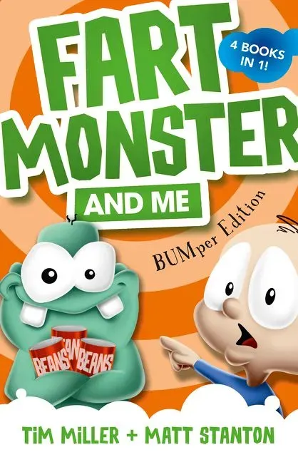 Wingbearer Saga Fart Monster and Me barnebok BUMper 1-4