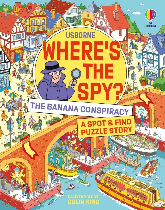 WingbearerSaga Where's the Spy Banana Conspiracy puslebok innbundet