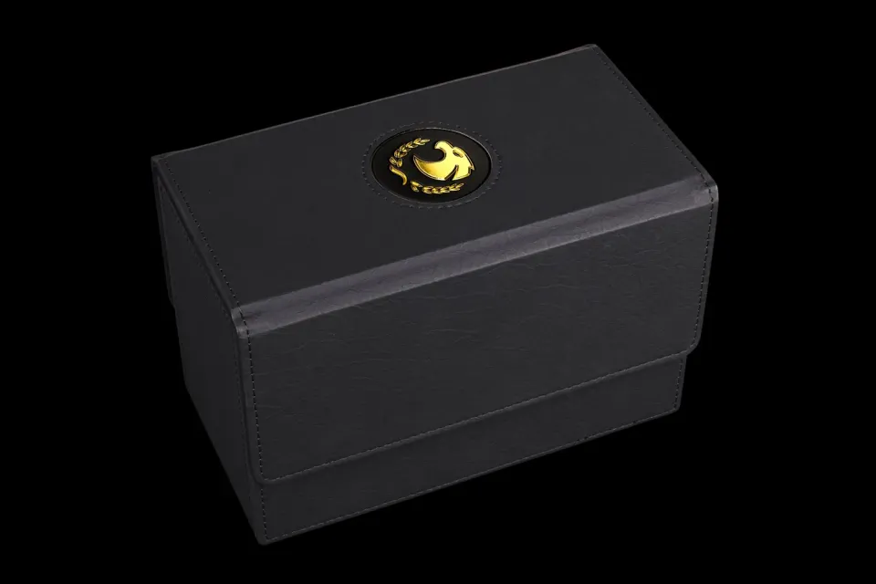 Baron of Dice Golden Eagle Warchest oppbevaringsboks vegansk skinn