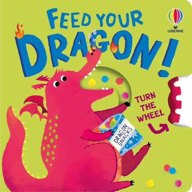 Wingbearer Saga Feed your Dragon barnebok pappbok med hjul