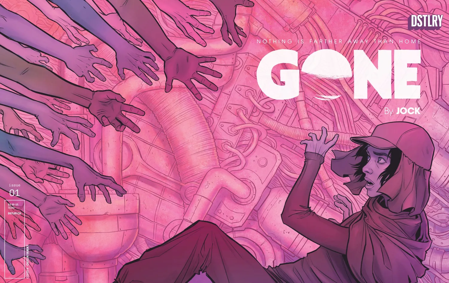 DSTLRY Gone #1 Cover N Yarsky tegneseriehefte prestige