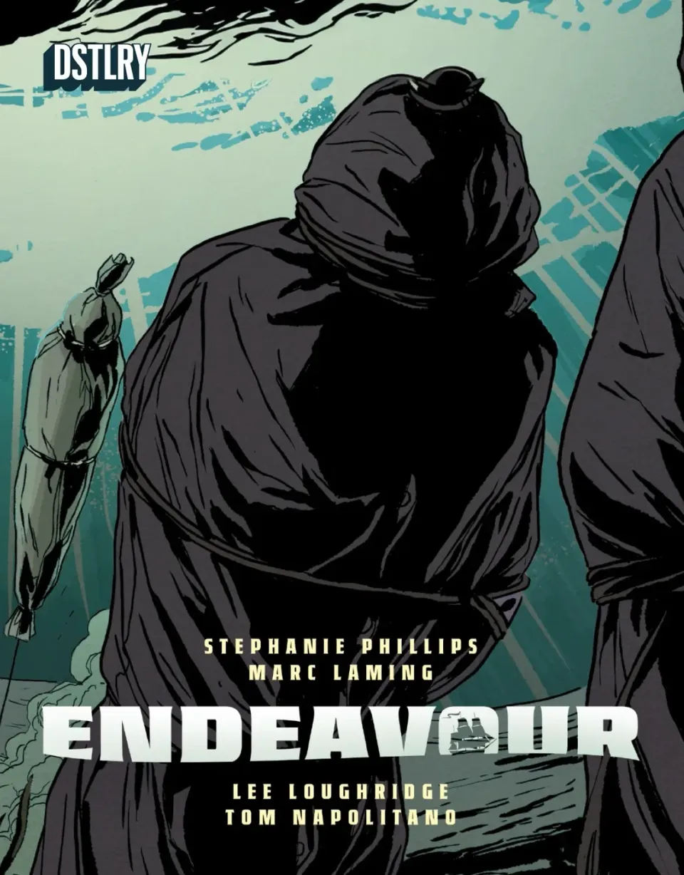 DSTLRY Endeavour 1 tegneserie Cover Z Laming digital