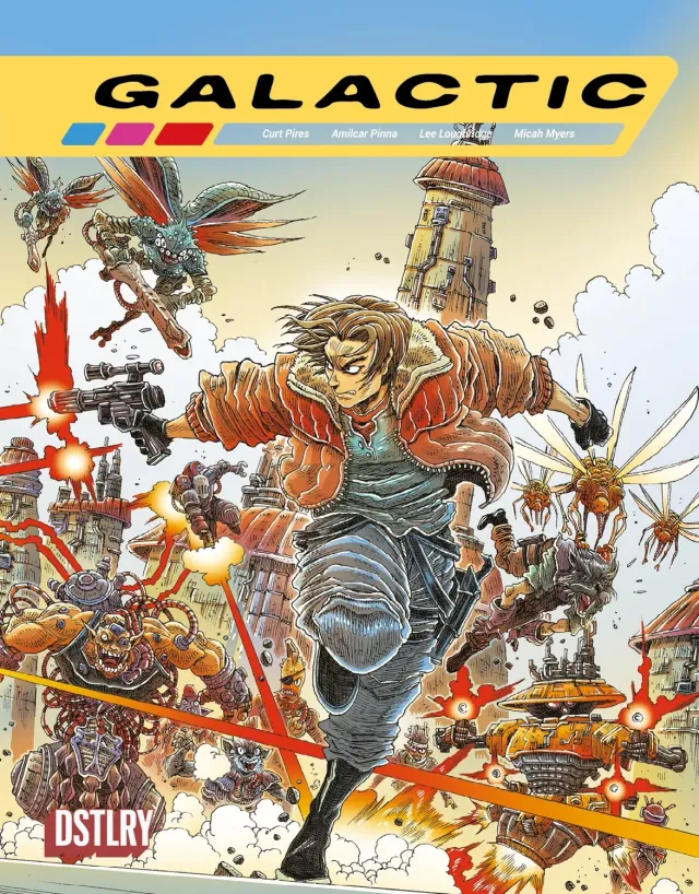 DSTLRY Galactic #1 hefte Cover C Stokoe 1:10 sci-fi