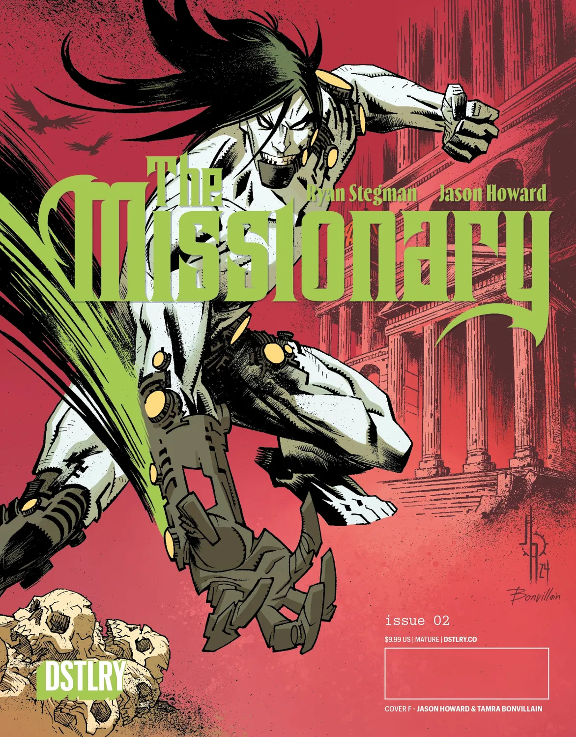 DSTLRY The Missionary #2 Cover F tegneserie Red Label NSFW