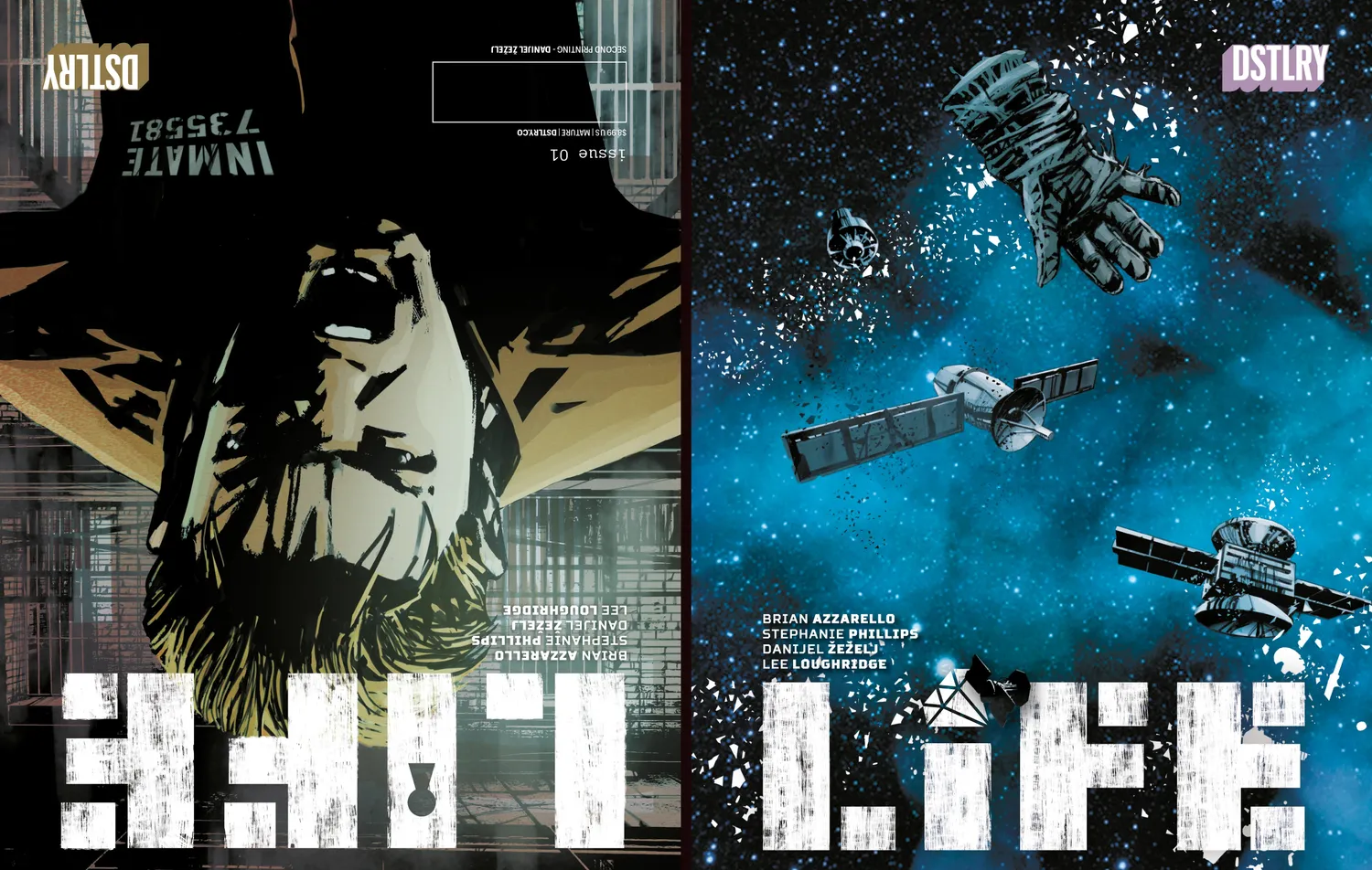 DSTLRY Life nr. 1 tegneseriehefte Second Printing Zezelj 56 sider