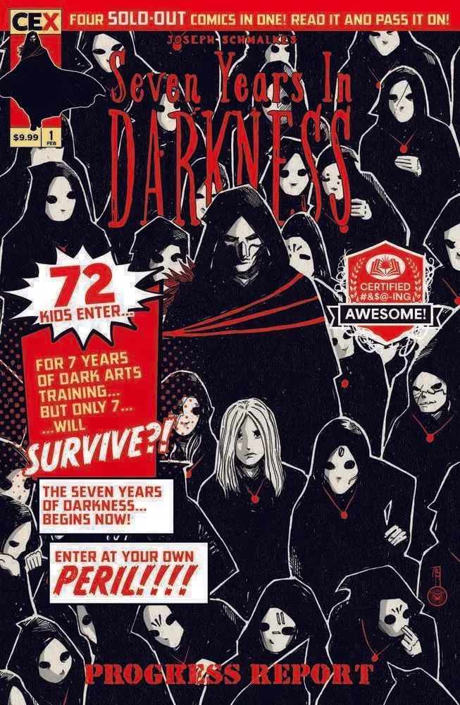 Seven Years in Darkness Year One Report tegneseriehefte samleutgave