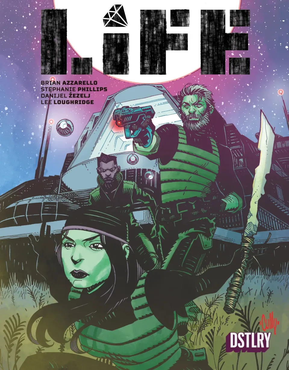 DSTLRY Life nr 2 hefte Cover E Hamner sci-fi flip book