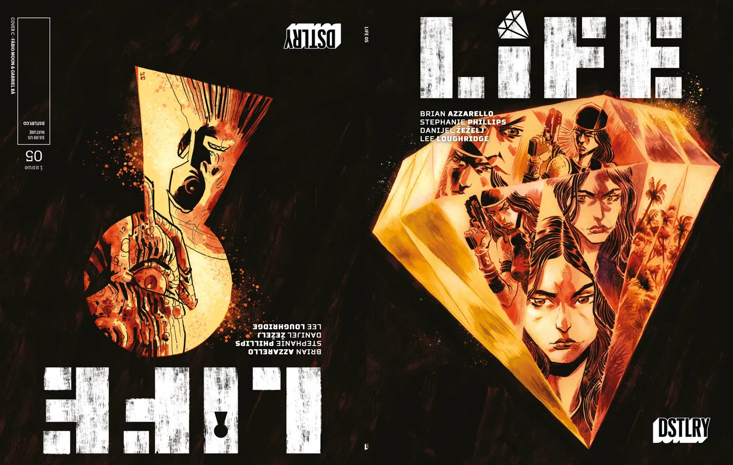 DSTLRY LIFE 5 hefte Cover C Ba Moon 1:10 variant