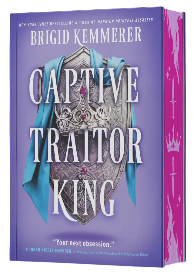Brigid Kemmerer Captive Traitor King bok fantasy