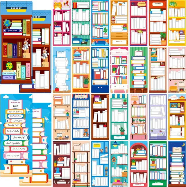 The Mage's Emporium Book Tracker bokmerke til lesing