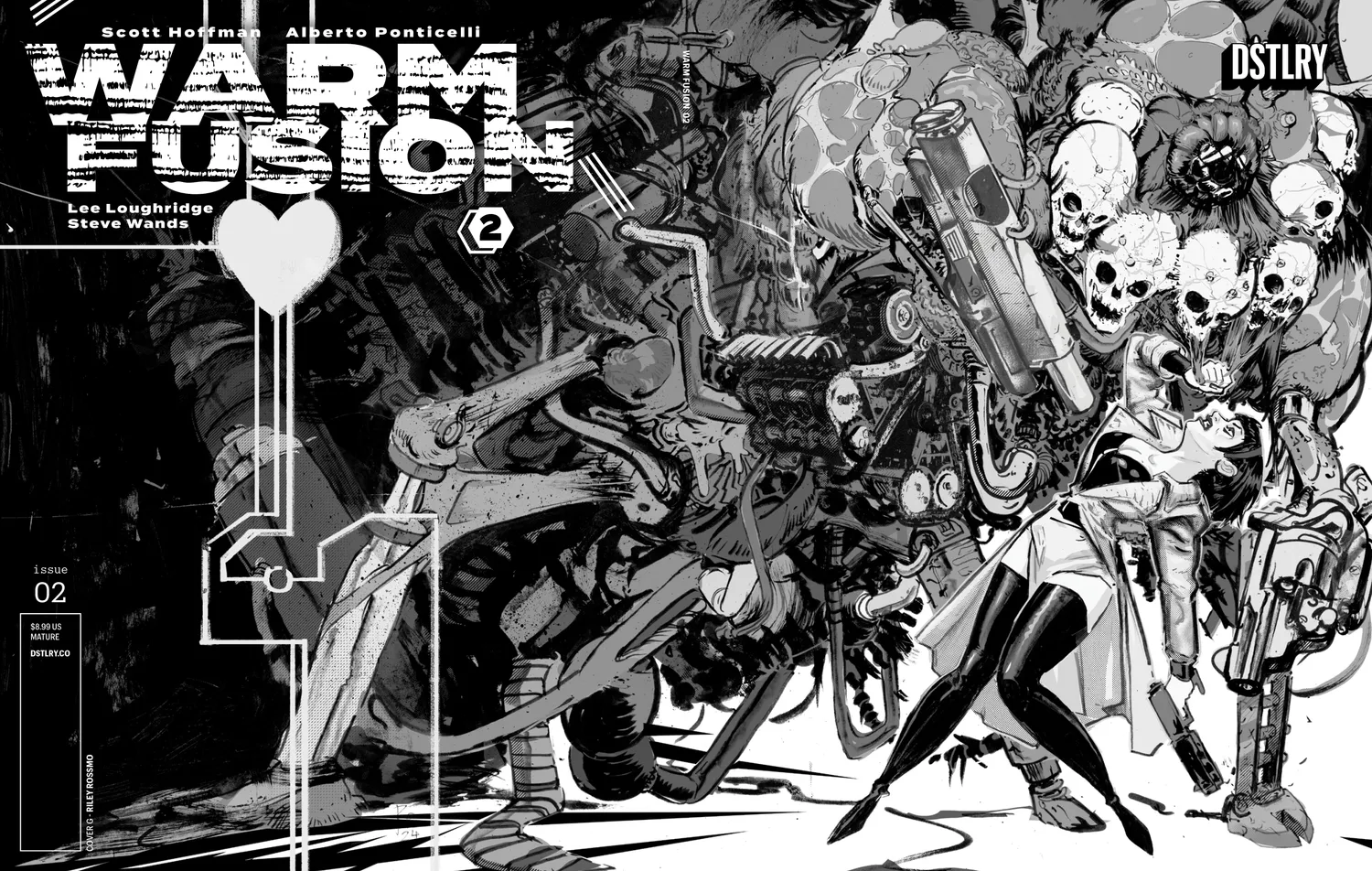 DSTLRY Warm Fusion #2 hefte digital Cover G Rossmo