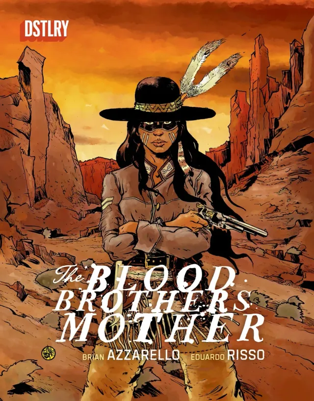 DSTLRY Blood Brothers Mother #4 hefte Cover E Pope western