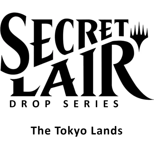 Magic Secret Lair Tokyo Lands samlekort non-foil engelsk