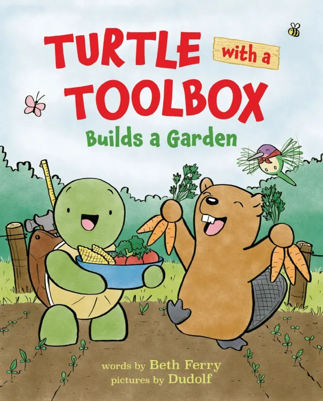Wingbearer Saga Turtle with a Toolbox Builds a Garden bildebok hardcover 4–8 år