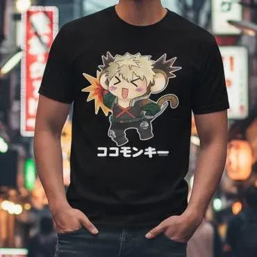 Tokyo Toys My Hero Coco Bakuco t-skjorte bomull